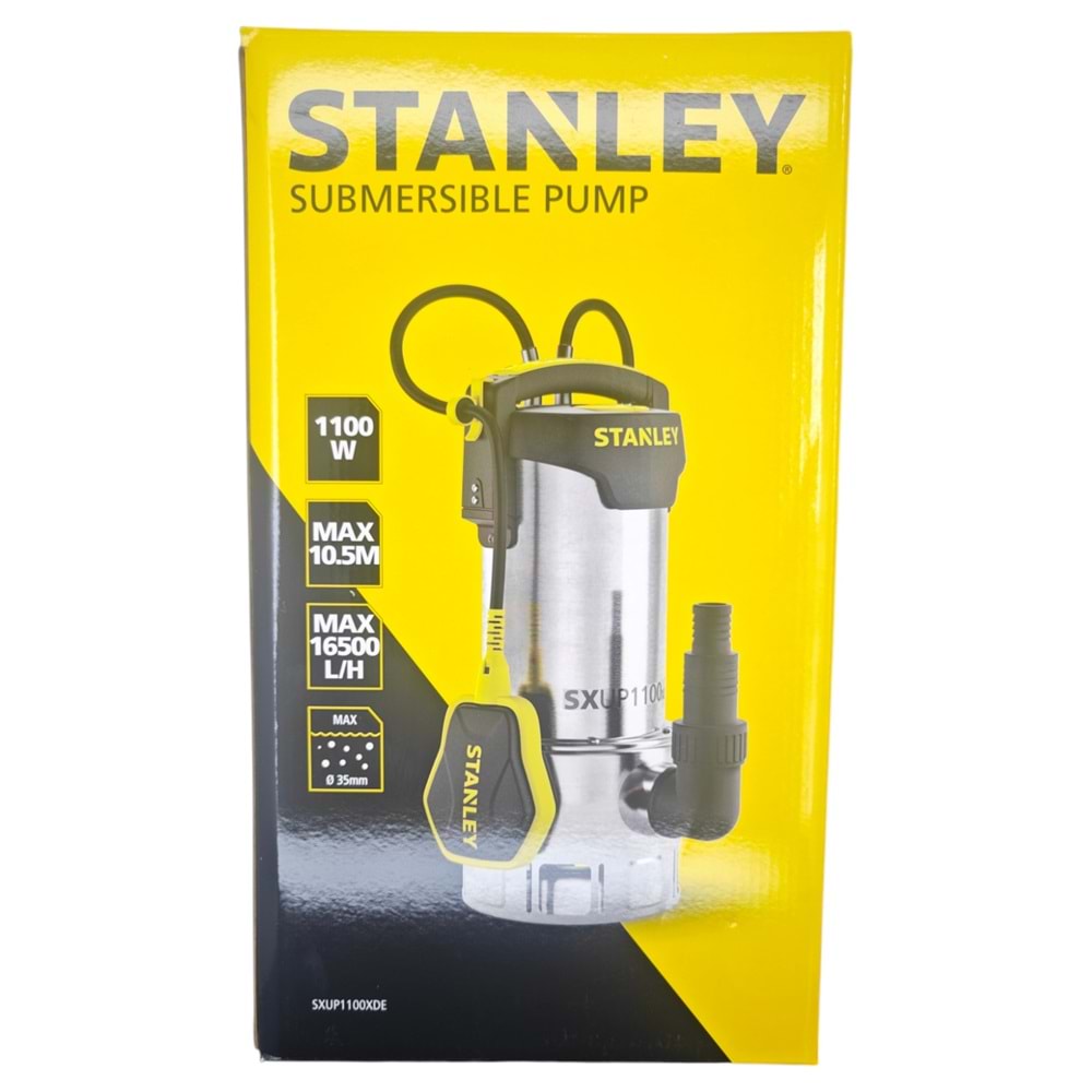 51769 Stanley Kirli Su Dalgıç Pompası 1100W