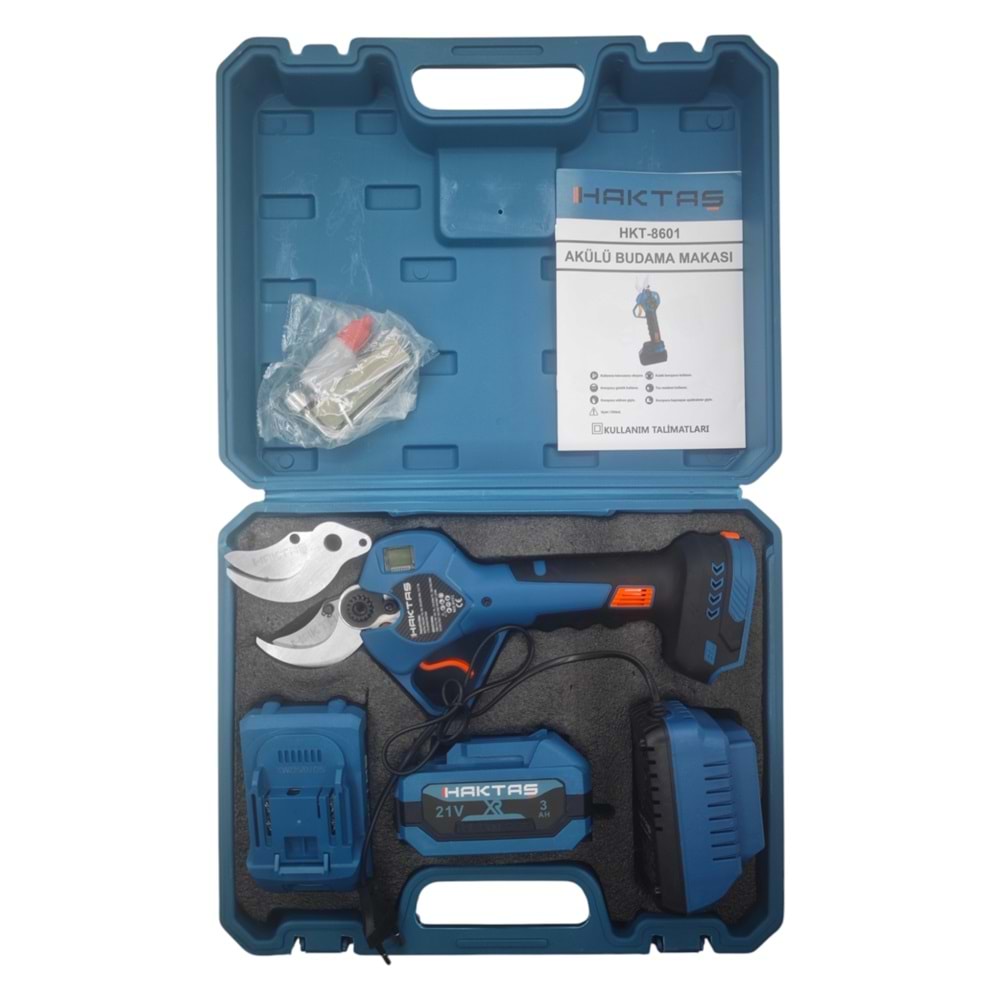 HKT-8601 Haktaş Şarjlı Bağ Budama Makası