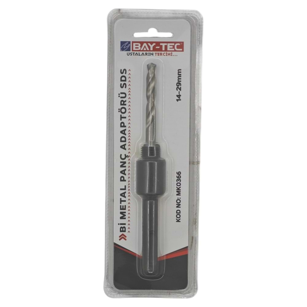 MK0366 Bay-Tec Bi Metal Panç Adaptörü 14-29mm - SDS