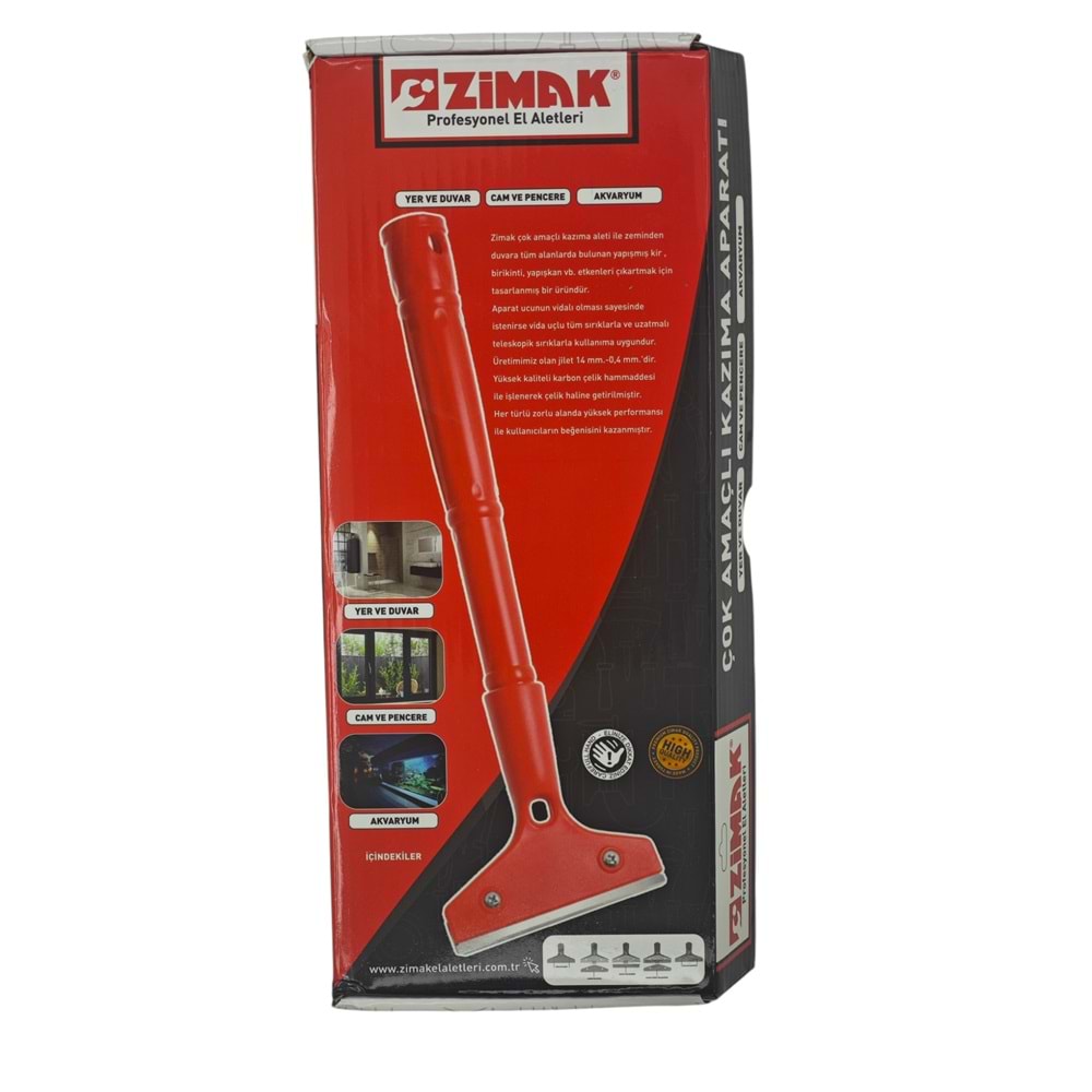 ZMK-1626 Zimak Çok Amaçlı Kazıma Aparatı