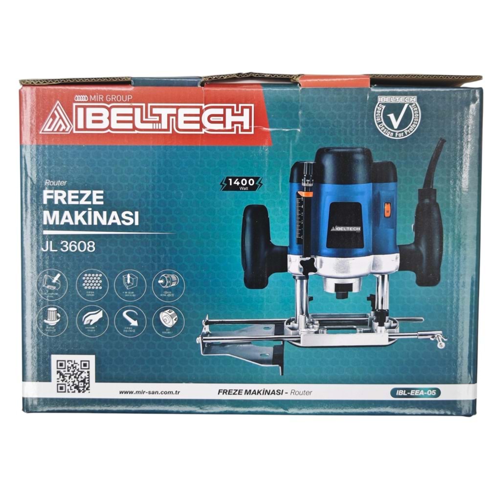 JL 3608 İbeltech 1400W El Freze Makinesi