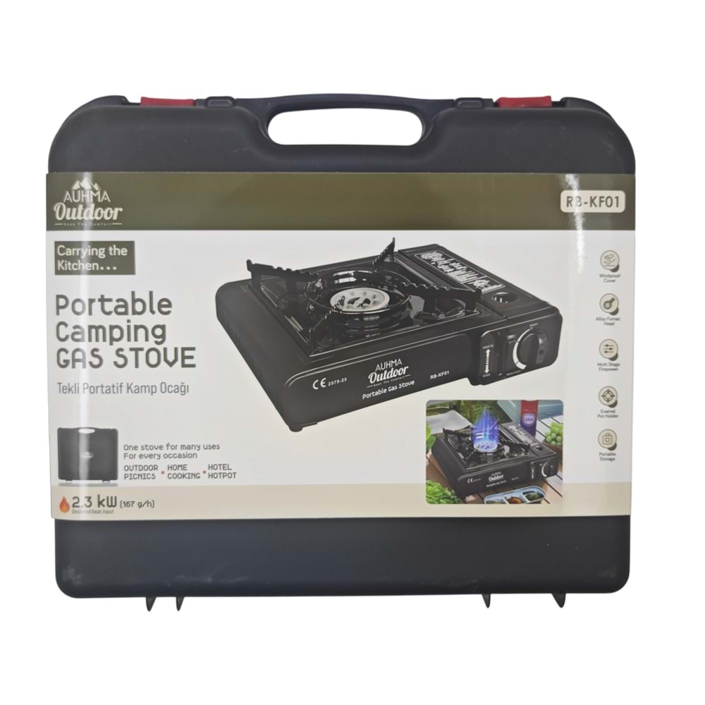 RB-KF01 Auhma Outdor Tekli Portatif kamp Ocağı