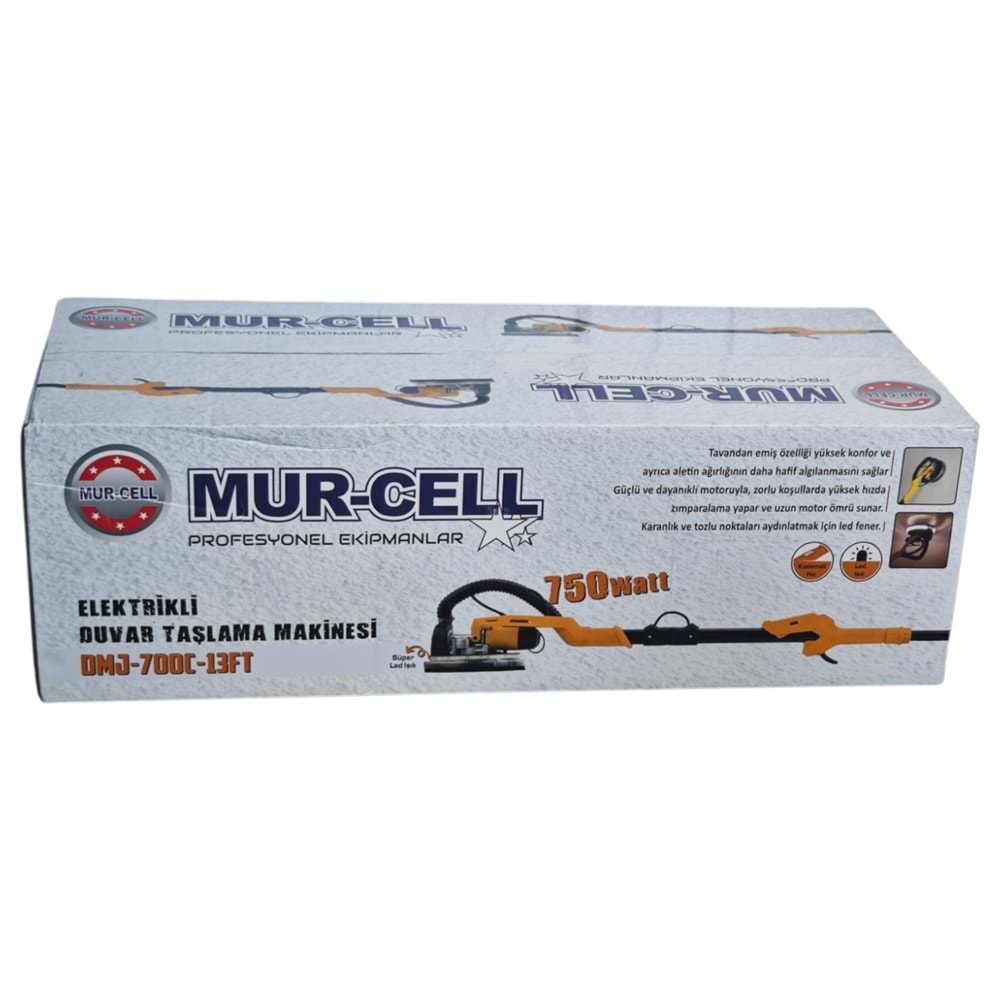 DMJ-700C-13FT Mur-Cell 750W Elektrikli Duvar Taşlama Makinesi