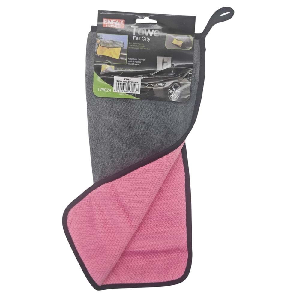 ENF-847 Enfa Hornest Mikrofiber Oto Yıkama Bezi 40cm