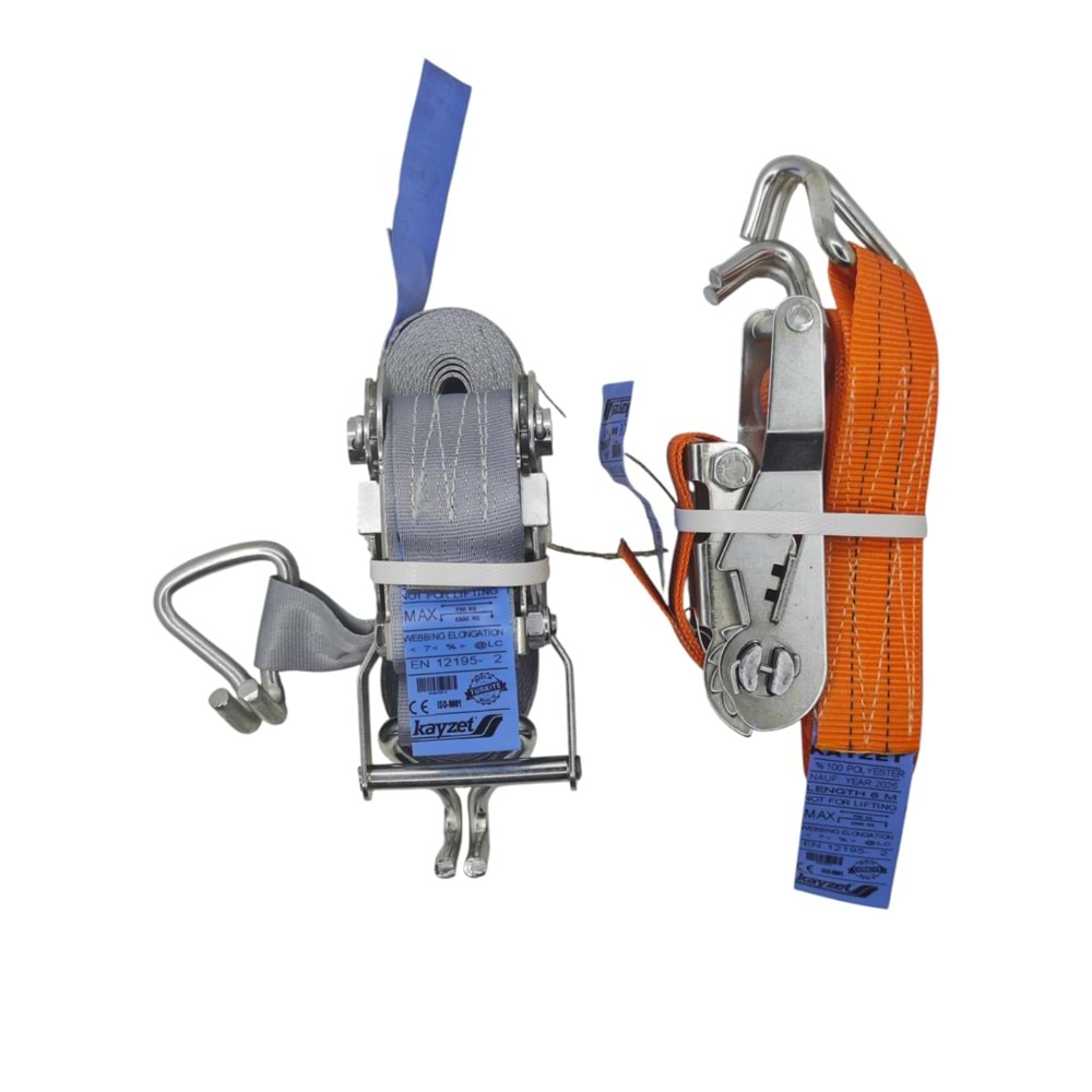 08317 Kayzet Kancalı Polyester Spanzet 6m - Gri