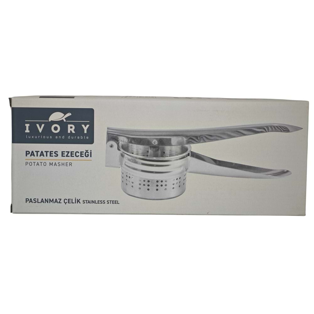 IVO-ME311 İvory Hazneli Patates Ezeceği