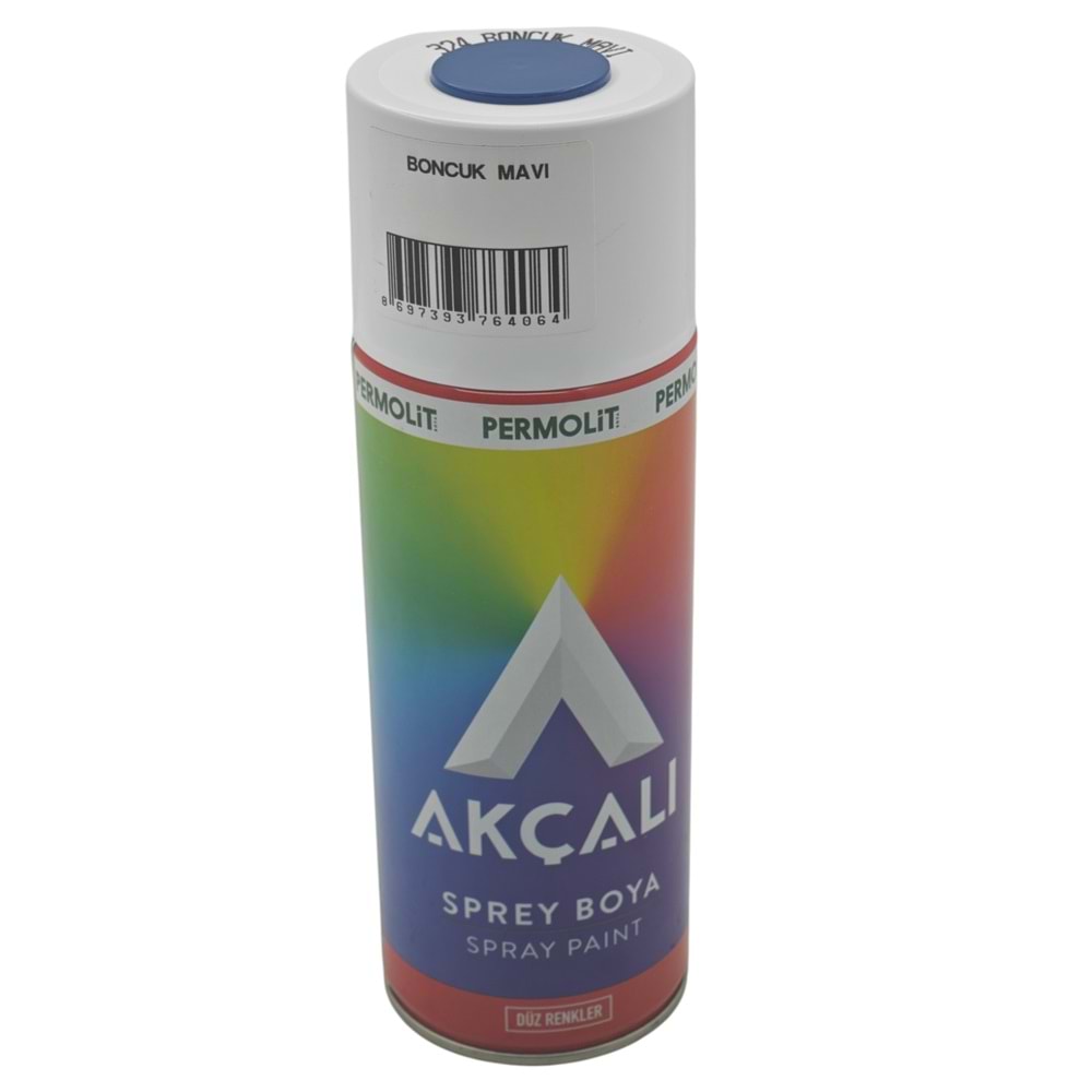 324 Permolit Akçalı Sprey Boya 400ml - Boncuk Mavi