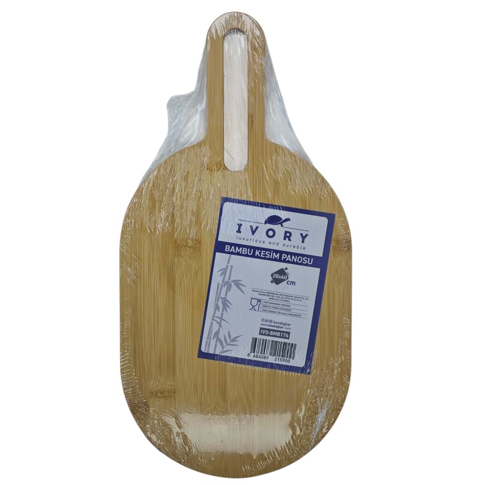 IVO-BMB174 İvory Bambu Kesim Tahtası 20*40cm