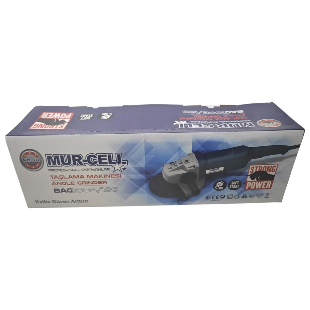 1008/180 Mur-Cel Taşlama Makinesi 180mm