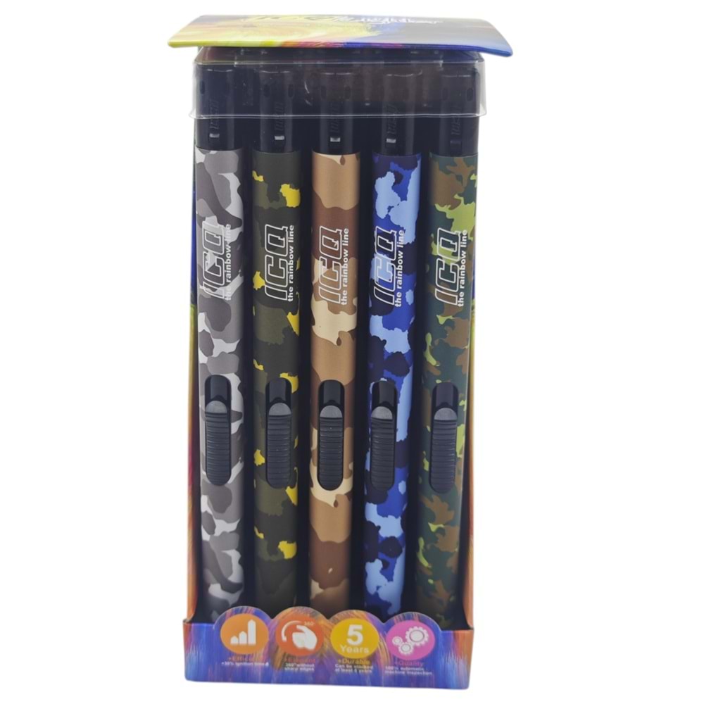 OR-9085 Gold Orion Mutfak Çakmağı - Kamuflaj Desenli