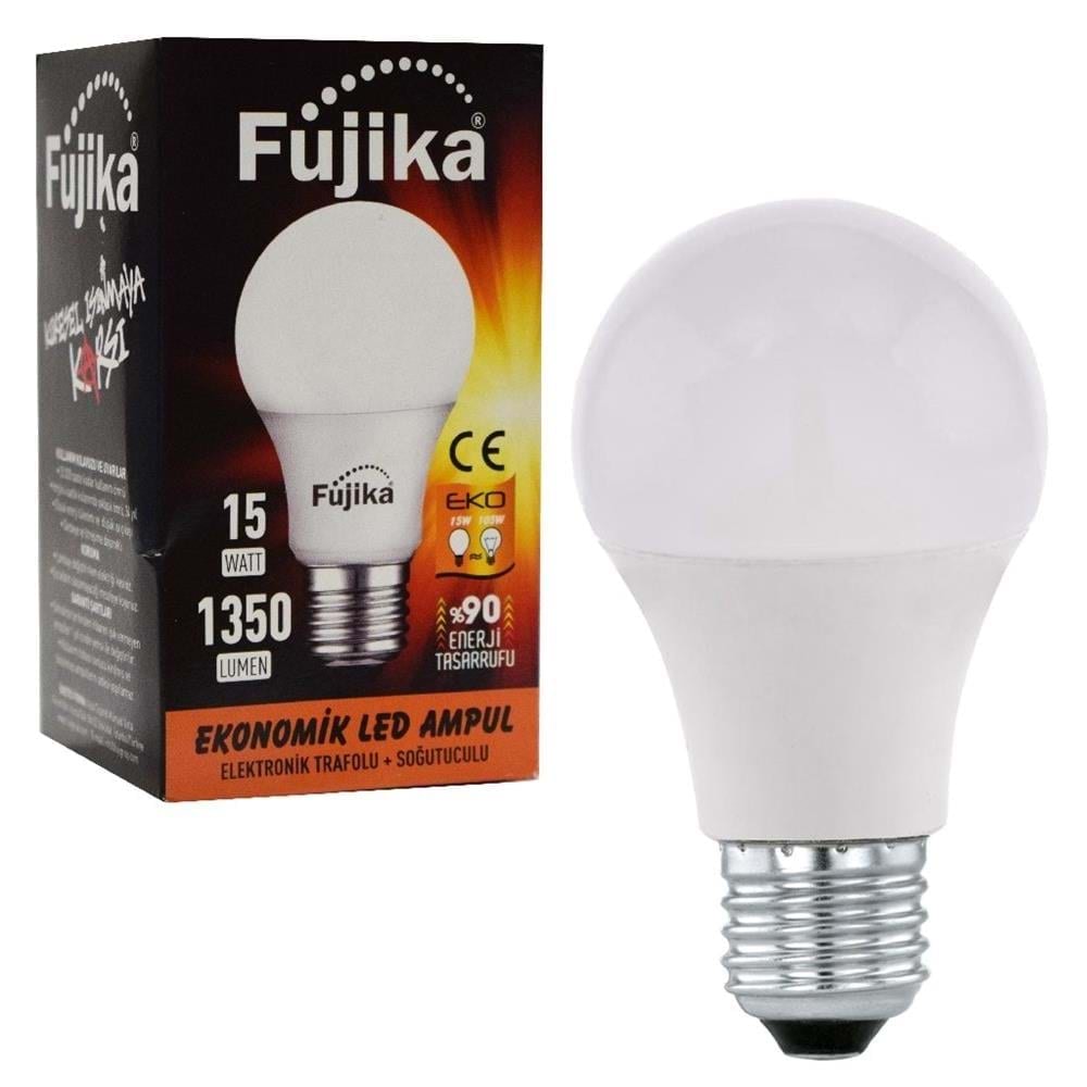 FLA114 Fujika E27-15W Led Ampul 1350 Lümen - Beyaz