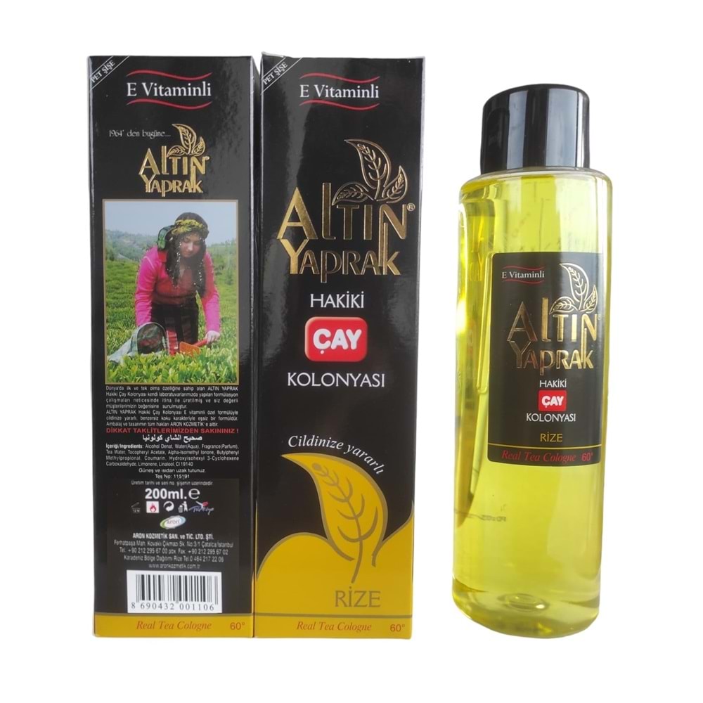 104 Altın Yaprak Hakiki Çay Kolonyası 400ml