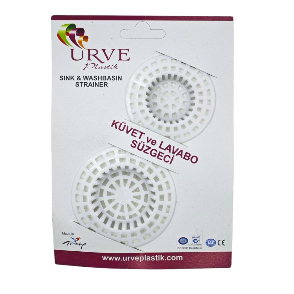 Ur-3079 Urve Küvet Lavabo Süzgeci