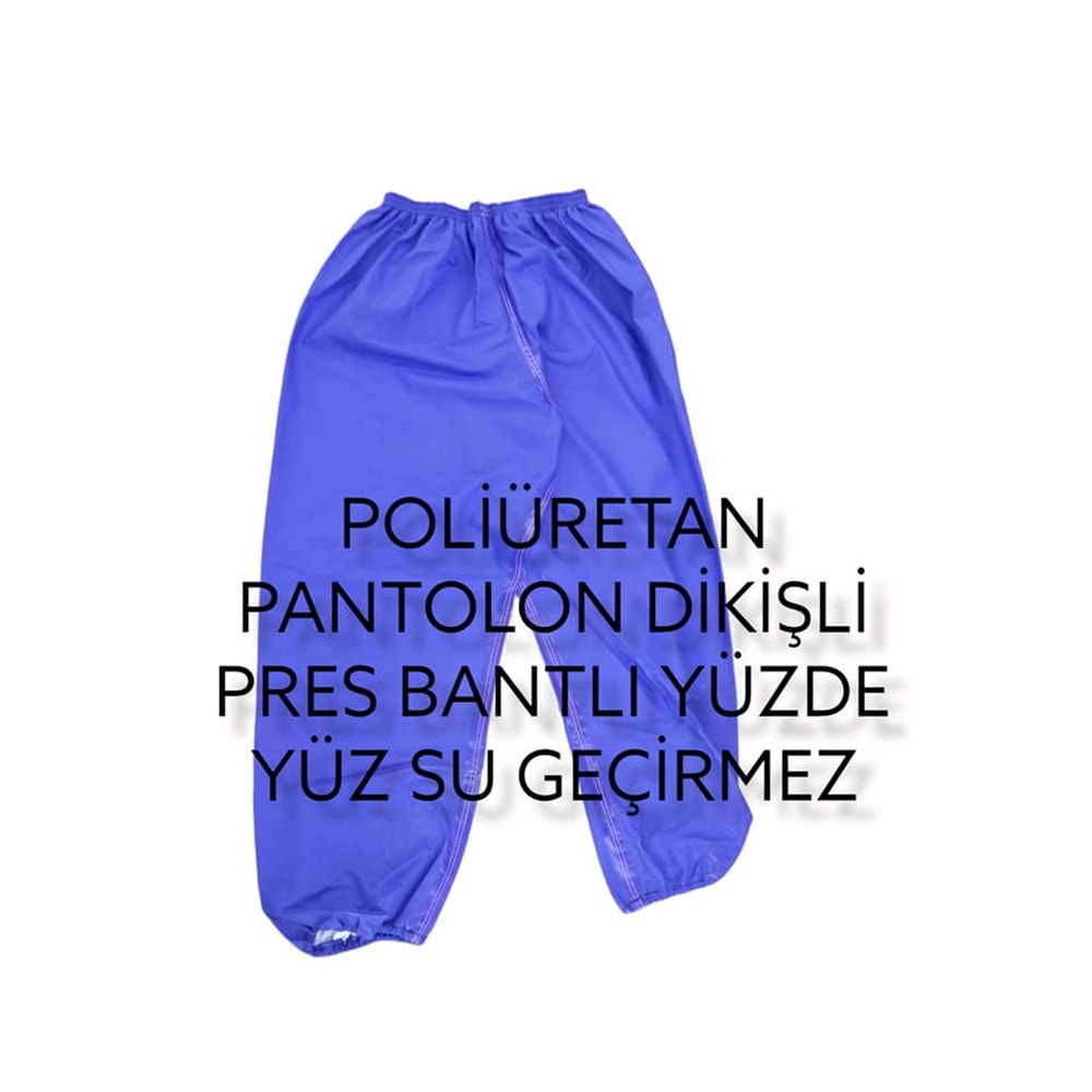 35-02 Pu Pantolon Yağmurluk