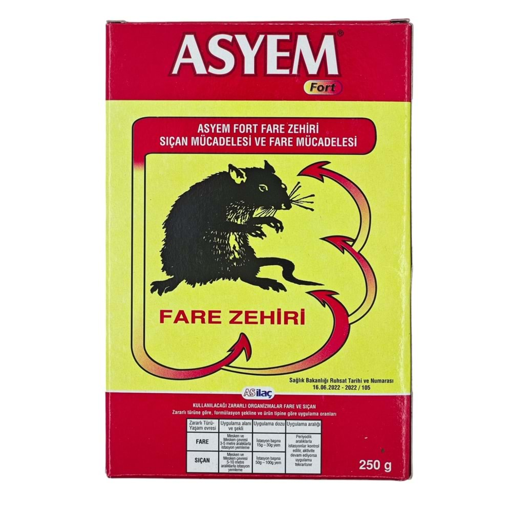 0114 Asyem Fare Zehiri 250Gr