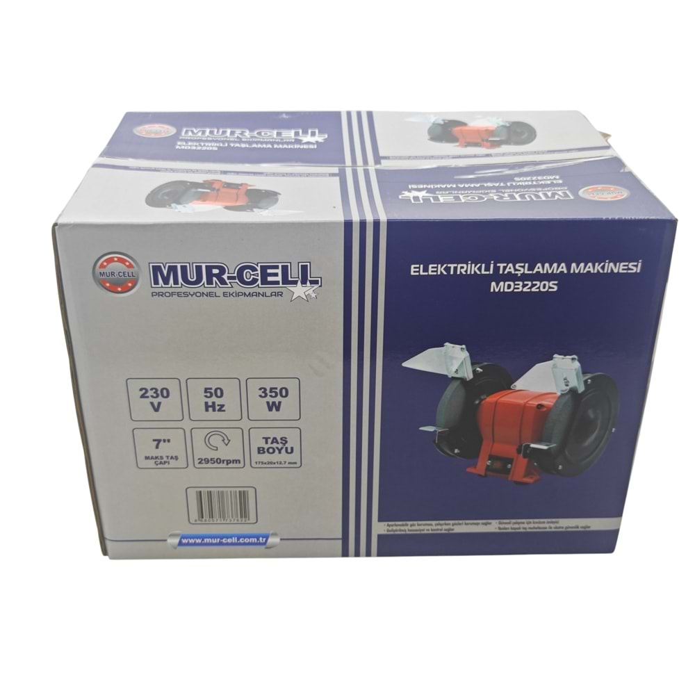 MD3220S Mur-Cell Tezgah Üstü Bileme Motoru 350W