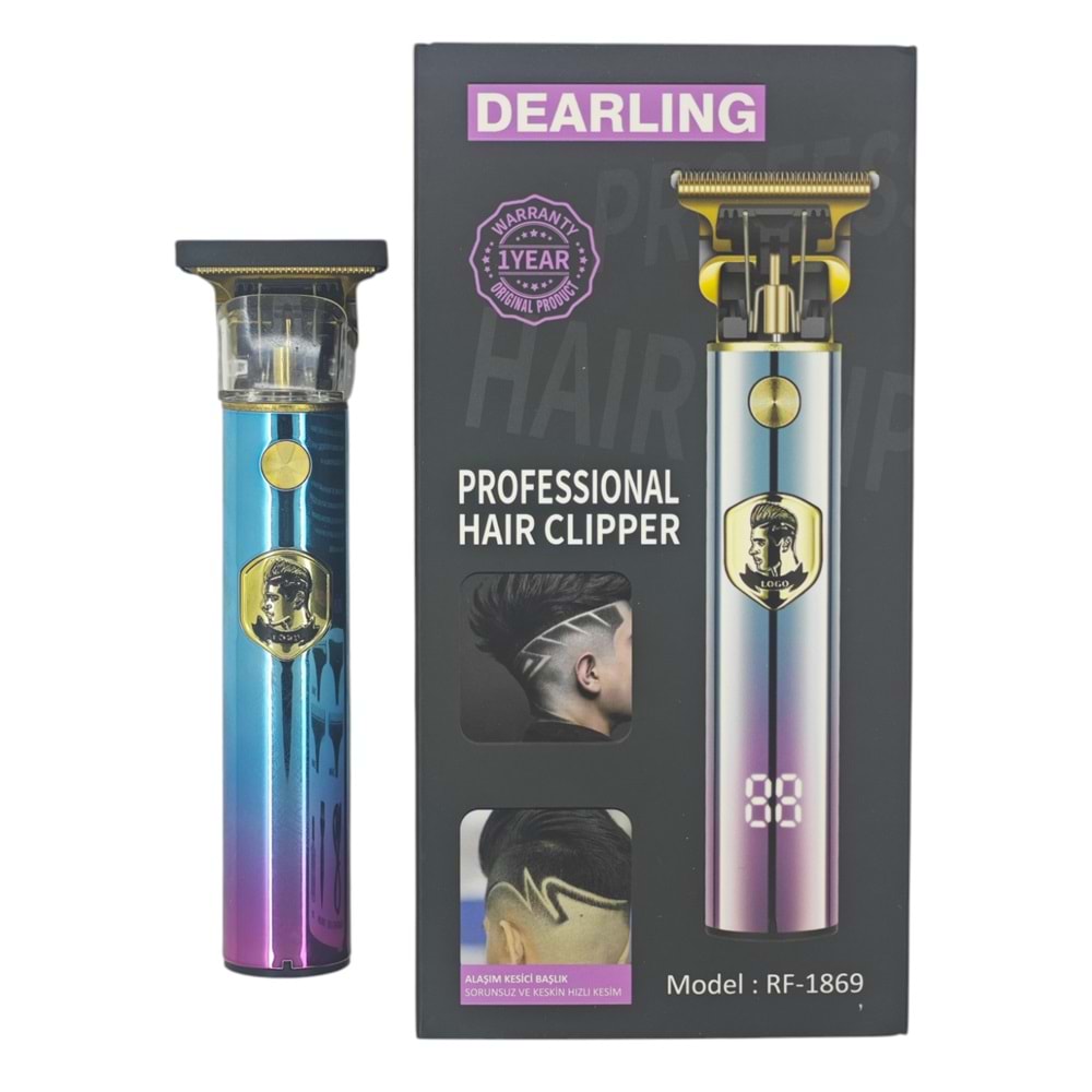 RF-1869 Dearling Şarjlı Saç Sakal Kesme Makinesi