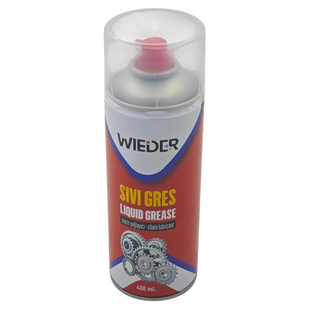 3011 Wieder Sıvı Gres Yağlayıcı Sprey 400ml