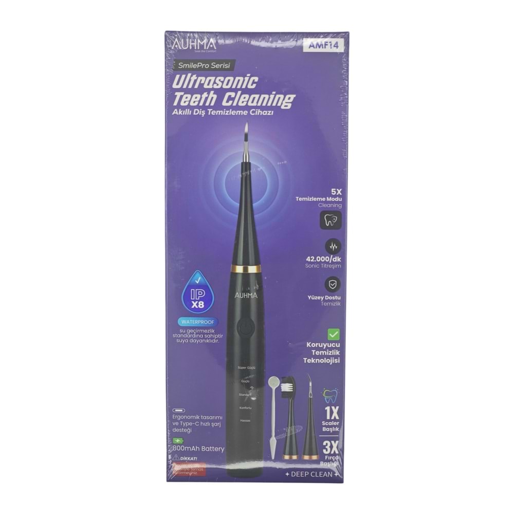 AMF14 Auhma 800mAh Şarjlı Dış Fırçası