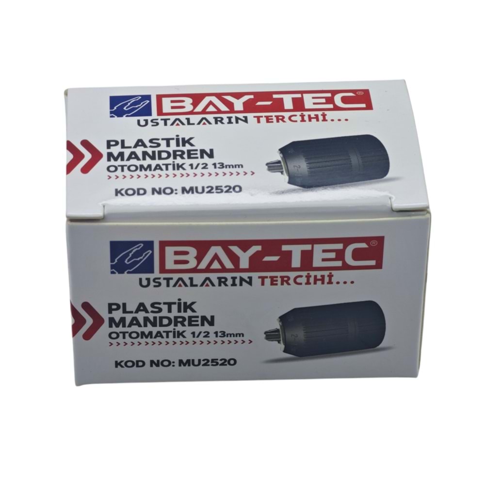 MU2520 Bay-Tec Otomatik Plastik Mandren 1/2 13mm