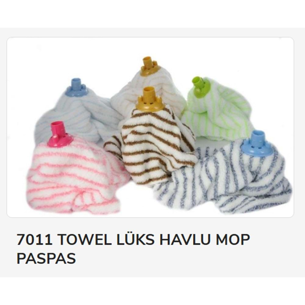 7011 Towel Lüks Havlu Mop