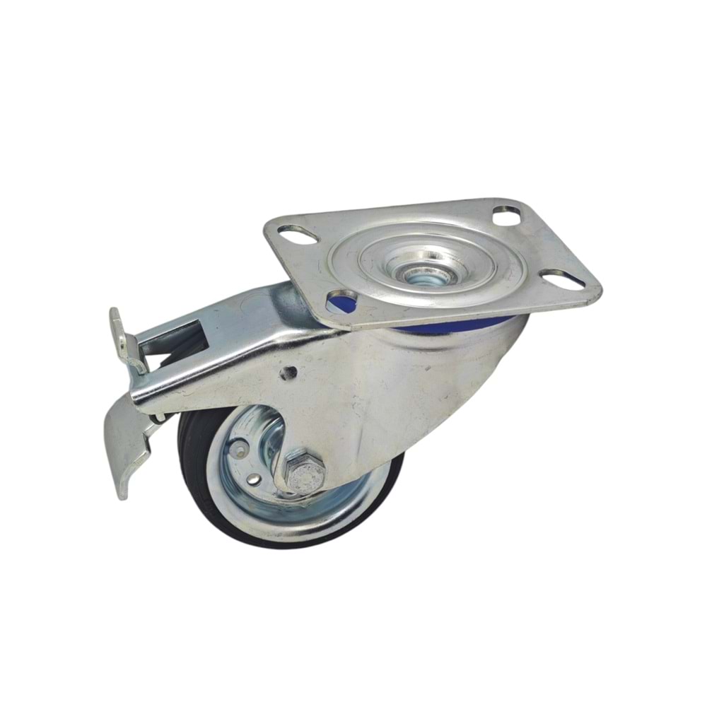 K3302 Kama SLP 80 F18 Servis Tekeri 80mm - Dönerli Firenli