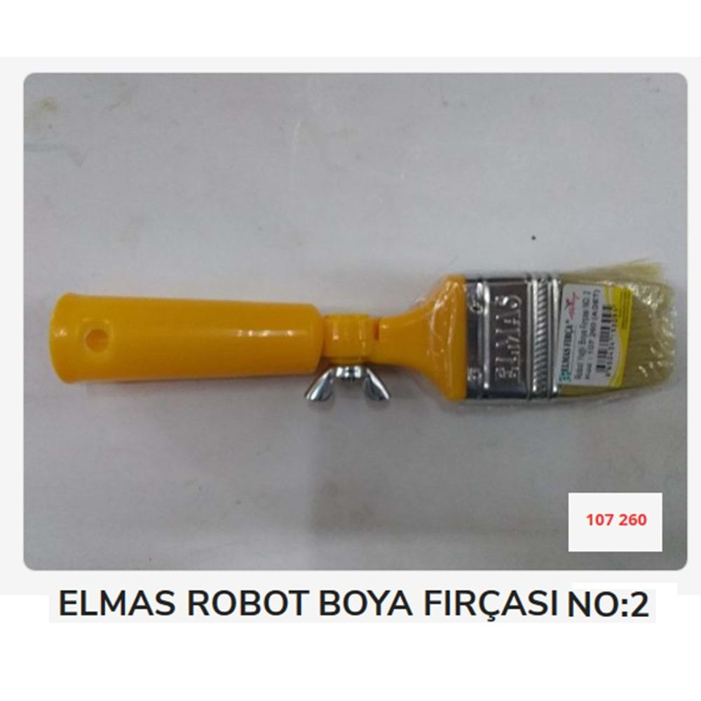 107 260 Robot Yaylı Boya Fırçası No:2