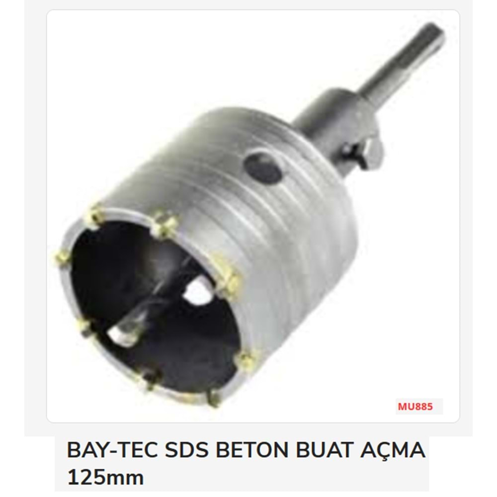 Mu885 Bay-Tec Sds Beton Buat Açma 125Mm