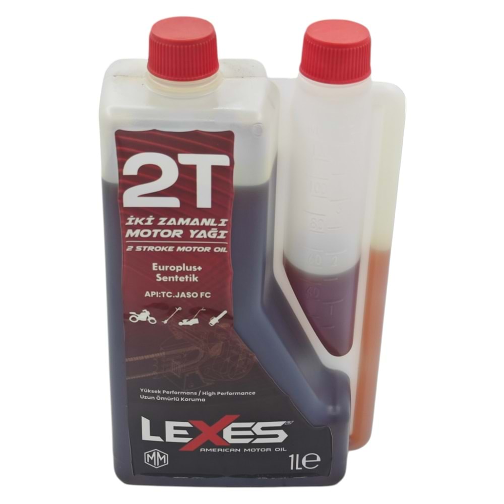6351 Lexes 2T Motor Yağı 1lt - Ölçekli
