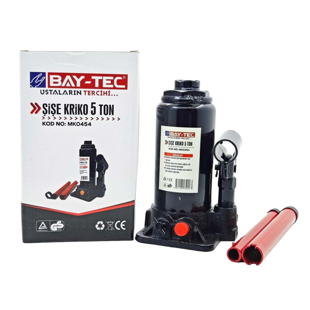 Mk0454 Bay-Tec Şişe Kriko 5 Ton