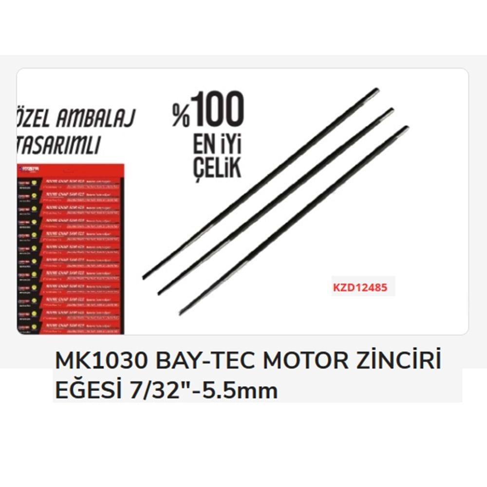 Mk1030 Bay-Tec Motor Eğesi 7/32-5.5