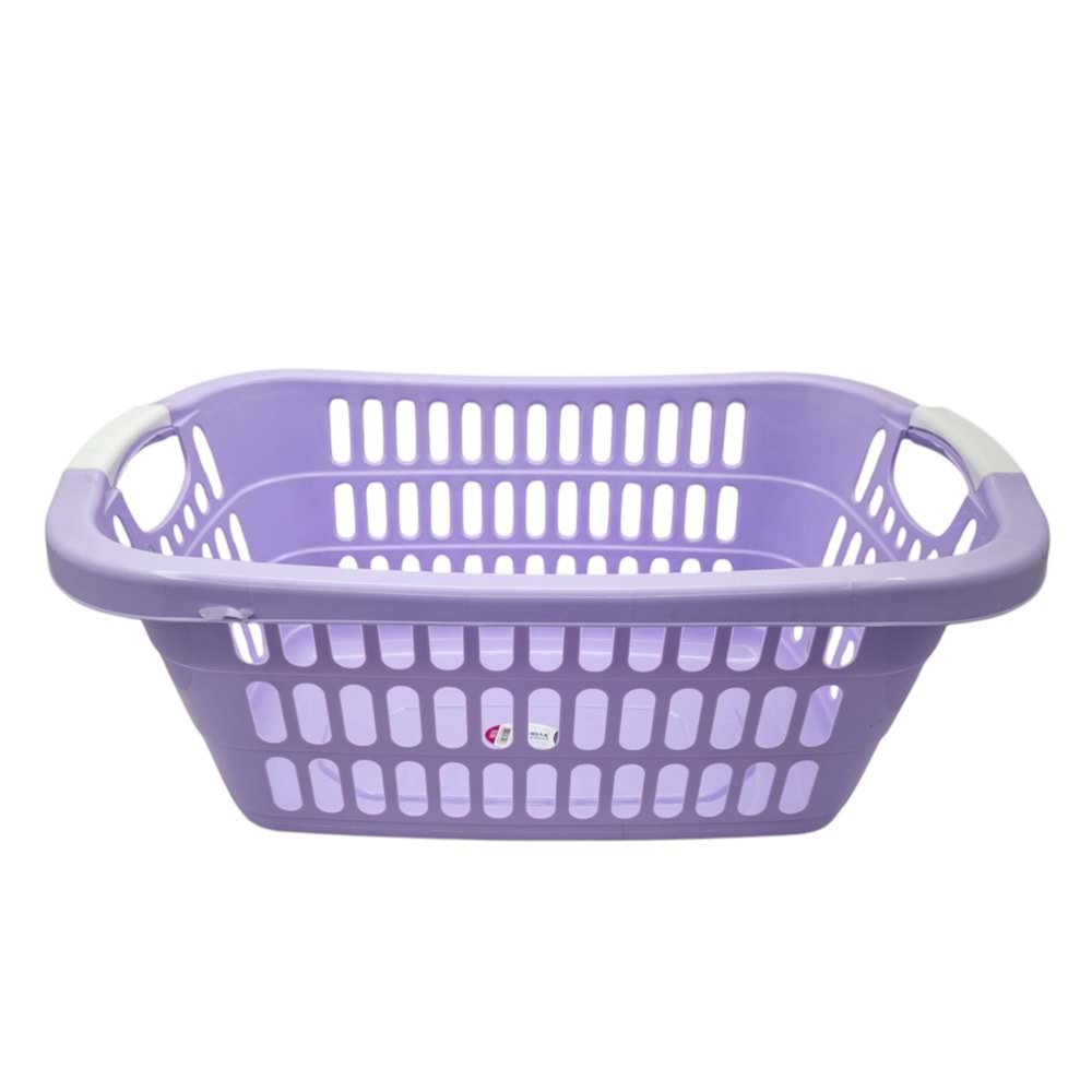ZP418 Zambak Plastik Çamaşır Sepeti - Dikdörtgen