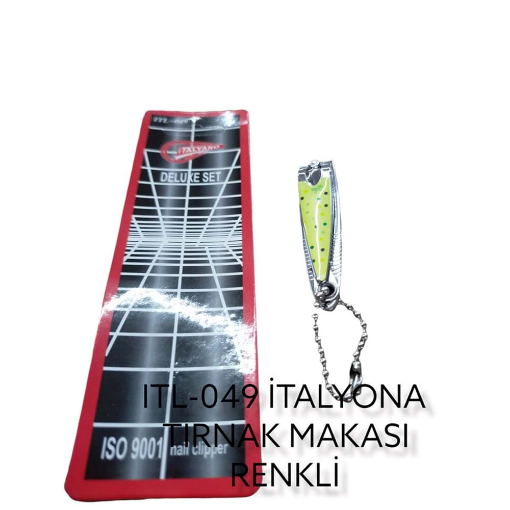 Itl-049 İtalyano Tırnak Makası (Renkli)