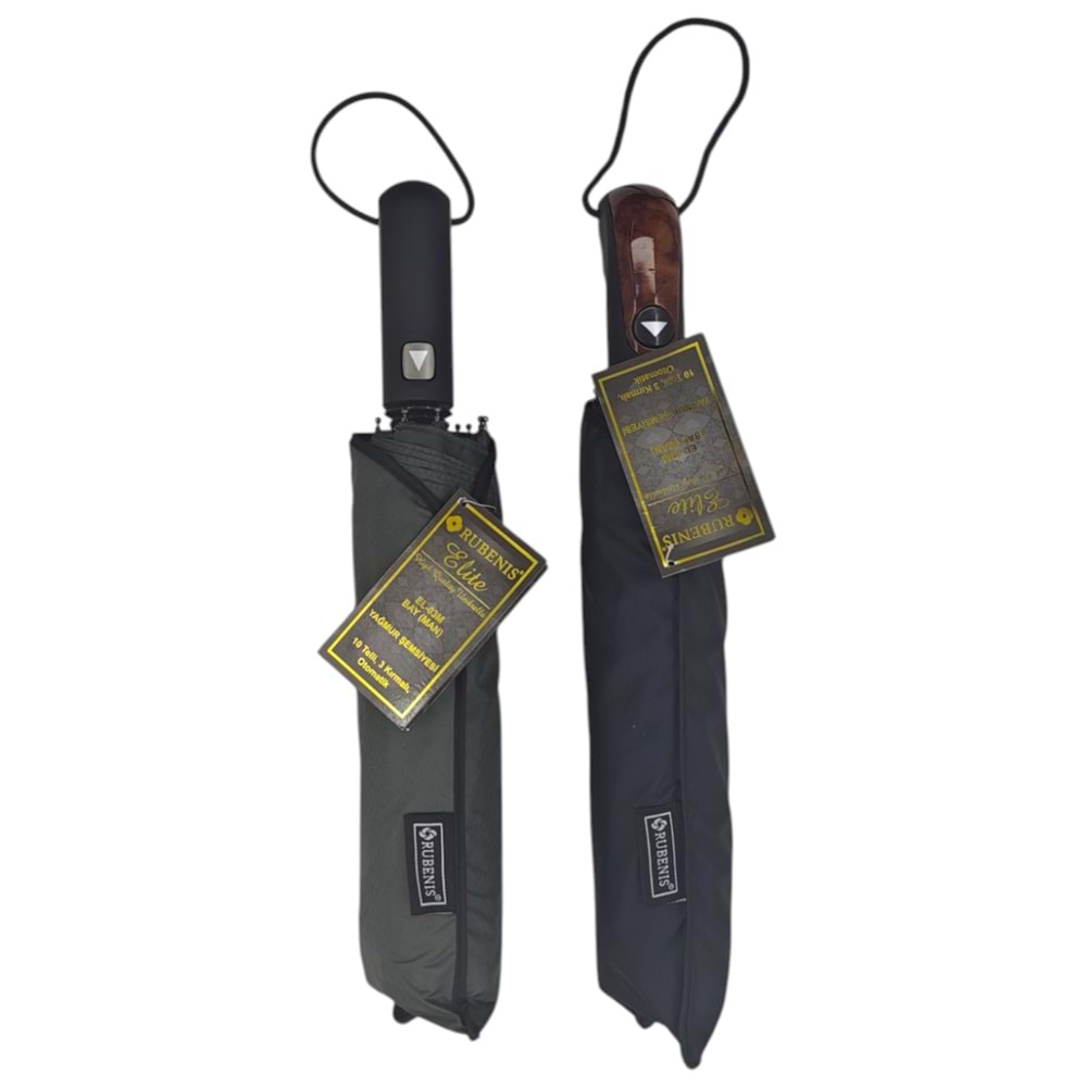 EL-03M Rubenis Elit 3K Yarı Otomatik Şemsiye - Erkek