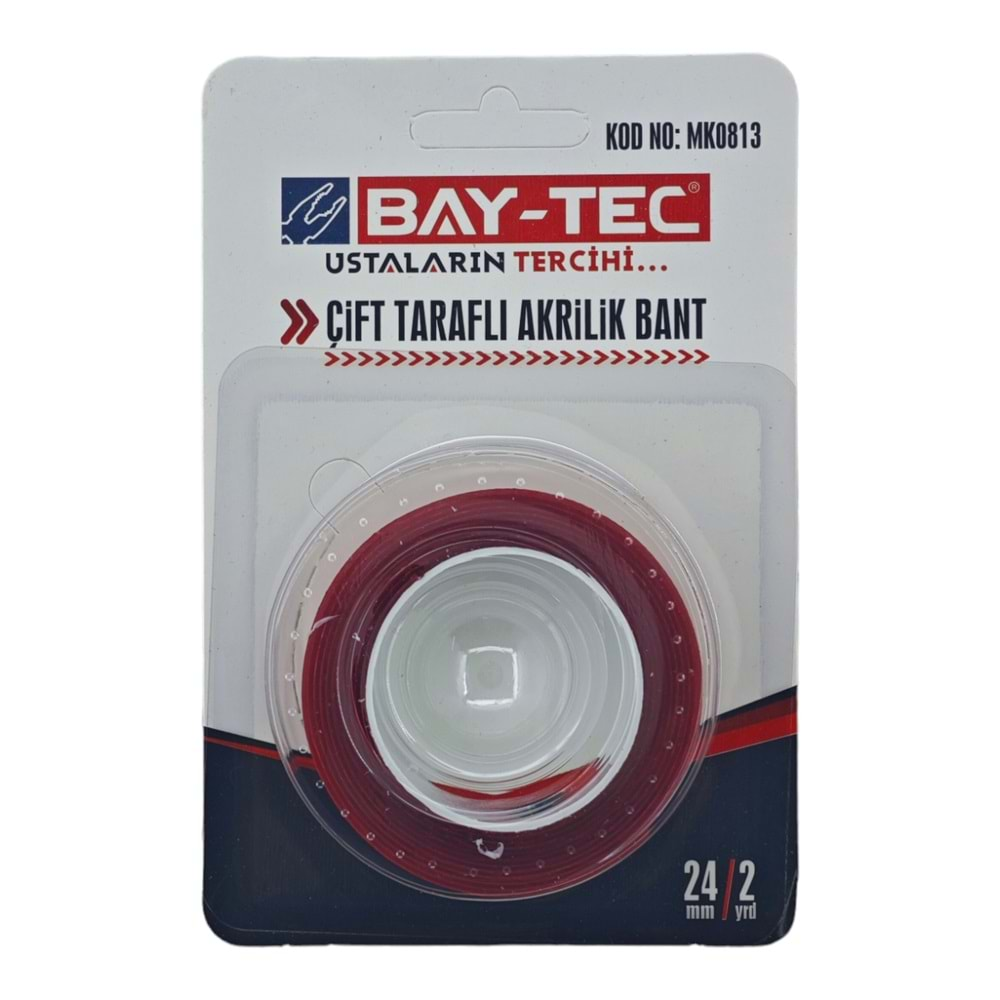 Mk0813 Bay-Tec Ç. T. Akrilik Bant 24Mm*2M