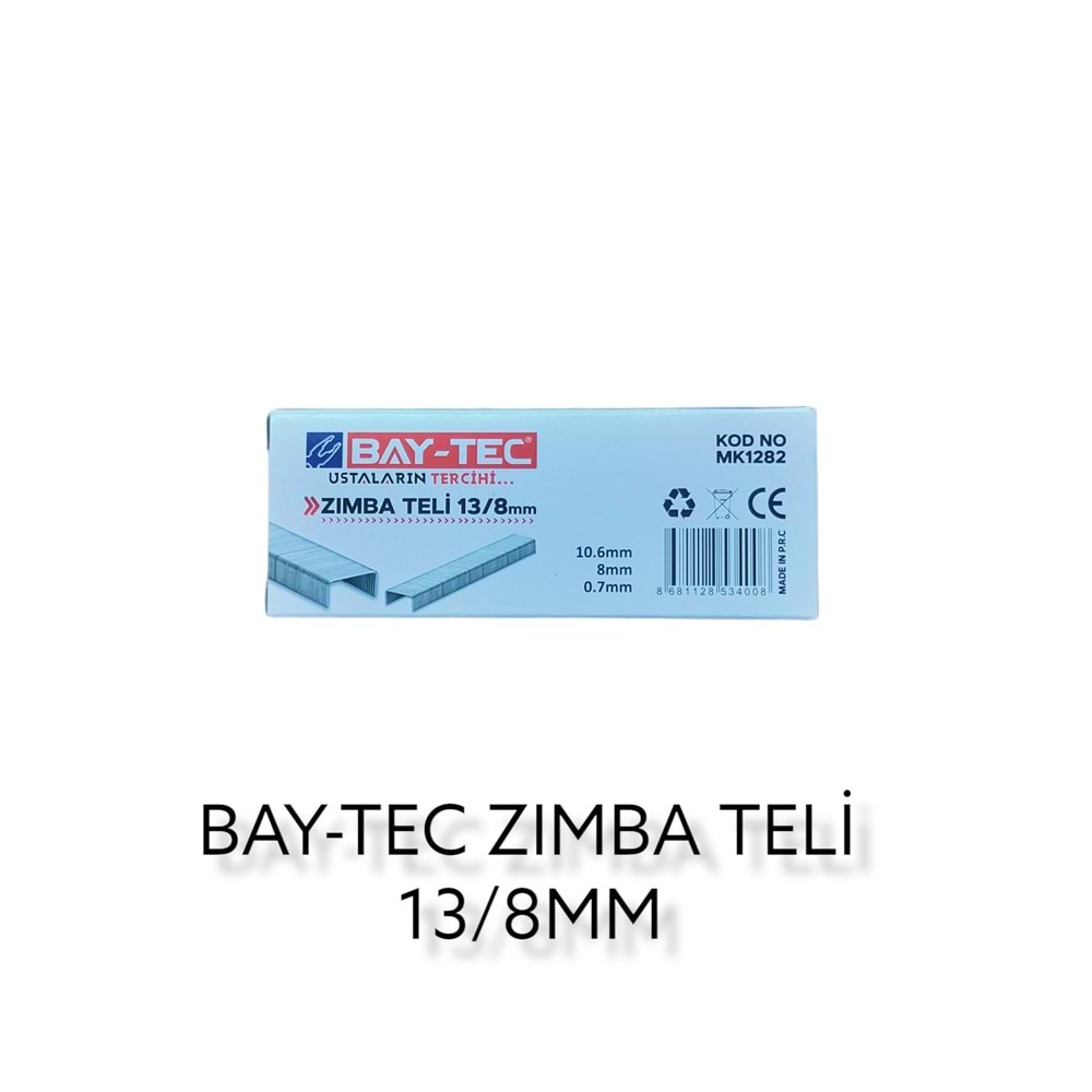 Mk1282 Bay-Tec Zımba Teli 13/8Mm