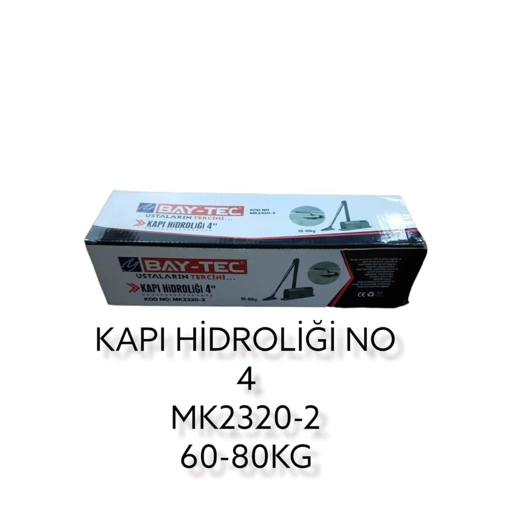 Mk2320-2 Bay-Tec Kapı Hıdroliği 4 65-85Kg