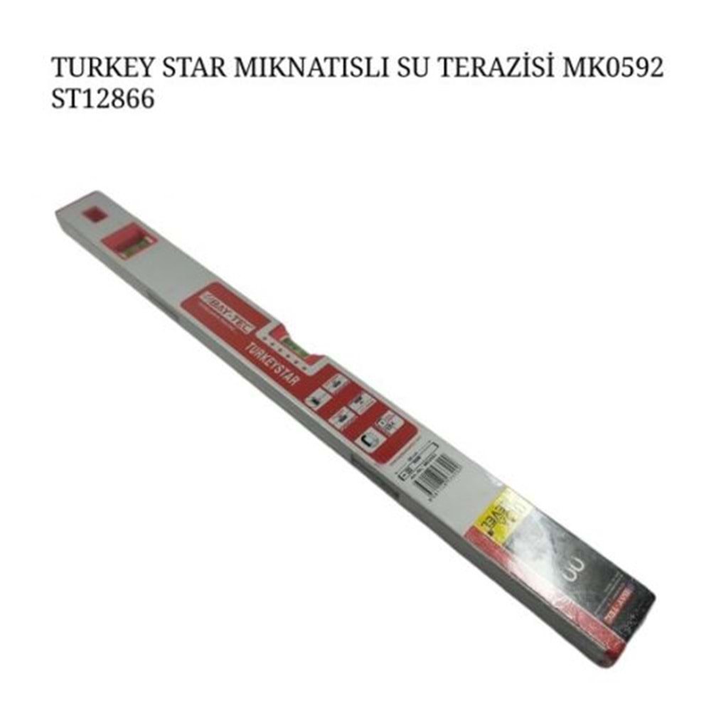 MK0592 BAY-TEC SU TERAZİSİ 60cm - Miknatıslı