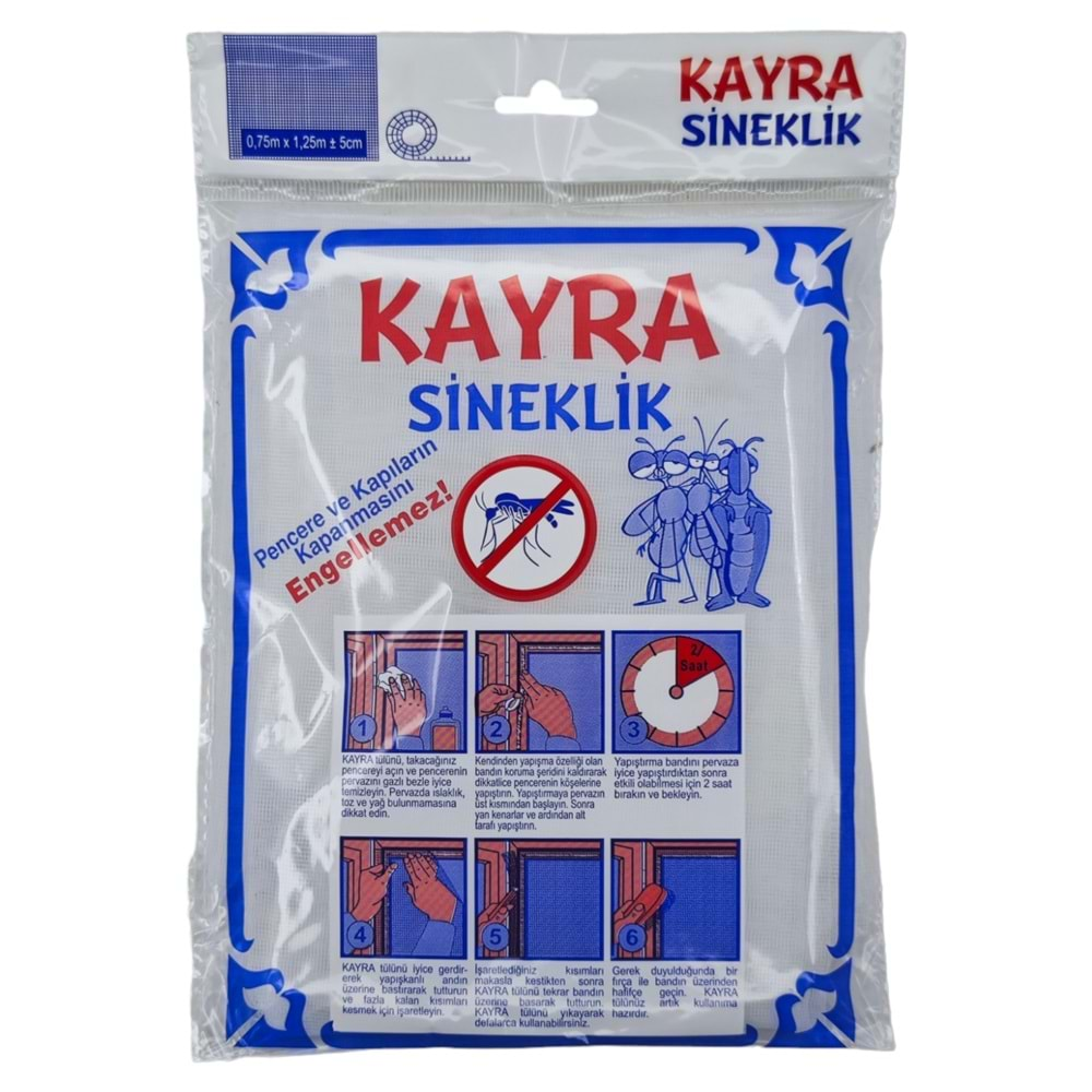 2556 Kayra Yapışkanlı Sineklik 75*125Cm