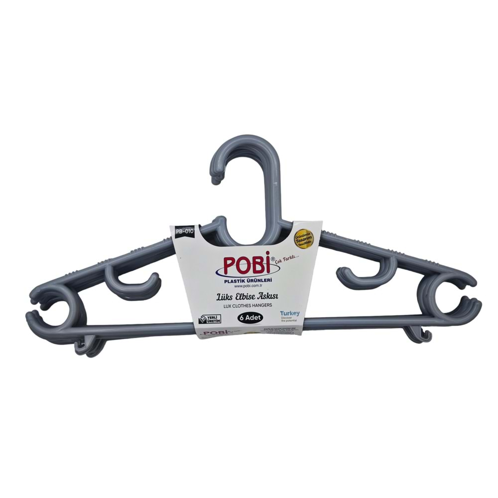 Pb-010 Pobi Moblen Askı 6Lı