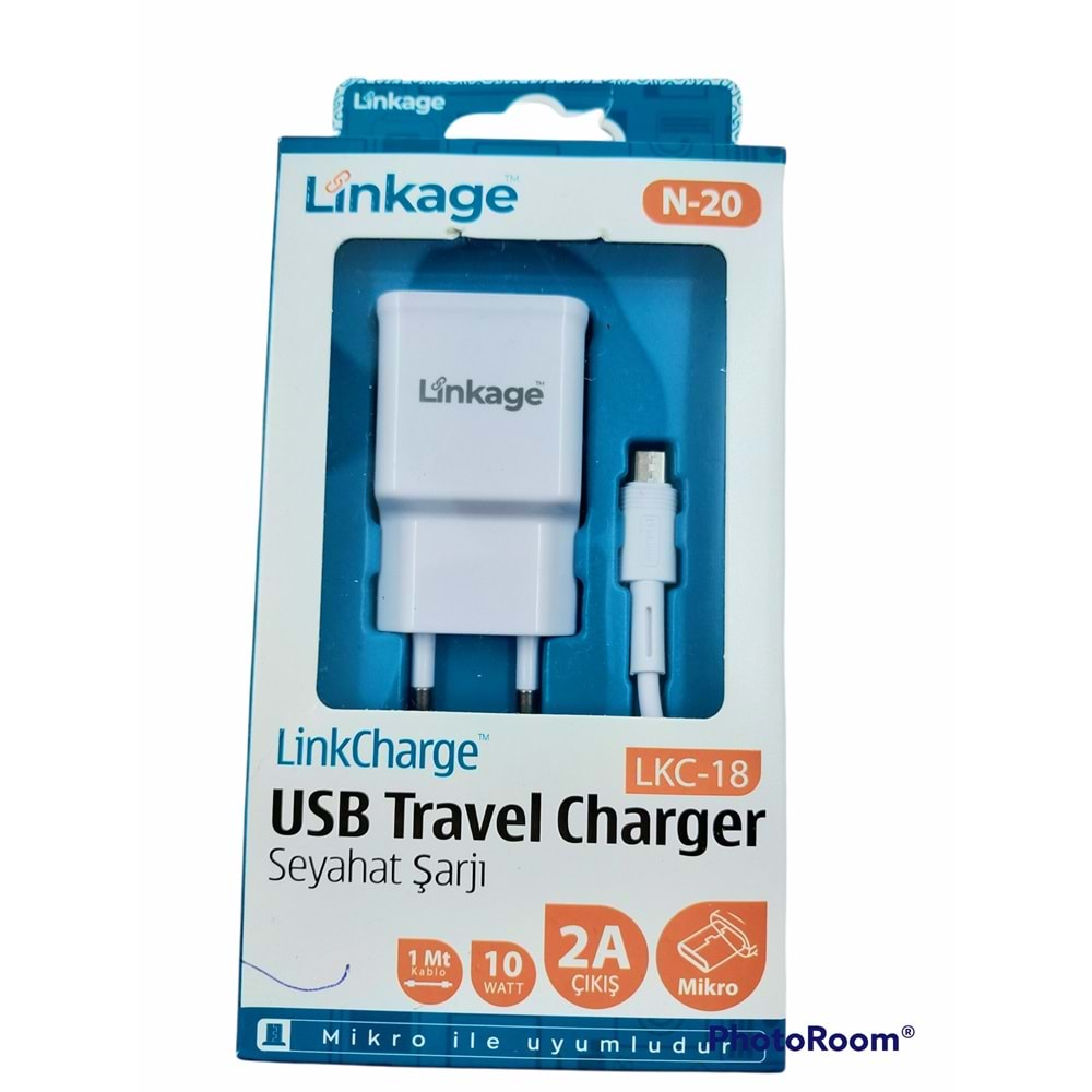 Lkc-18 Linkage Usb Duvar Şarj Aleti 2A (Mikro)