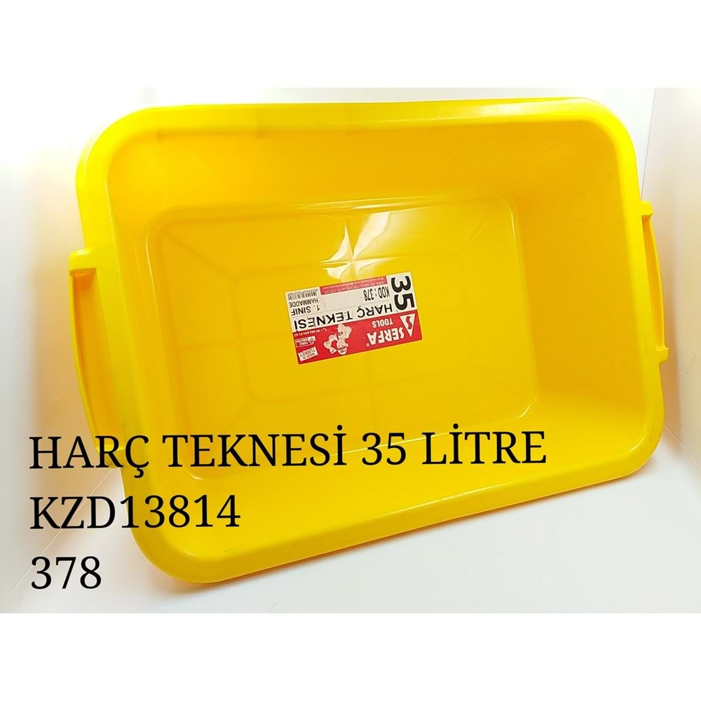 378 Serfa Harç Teknesi 35Lt