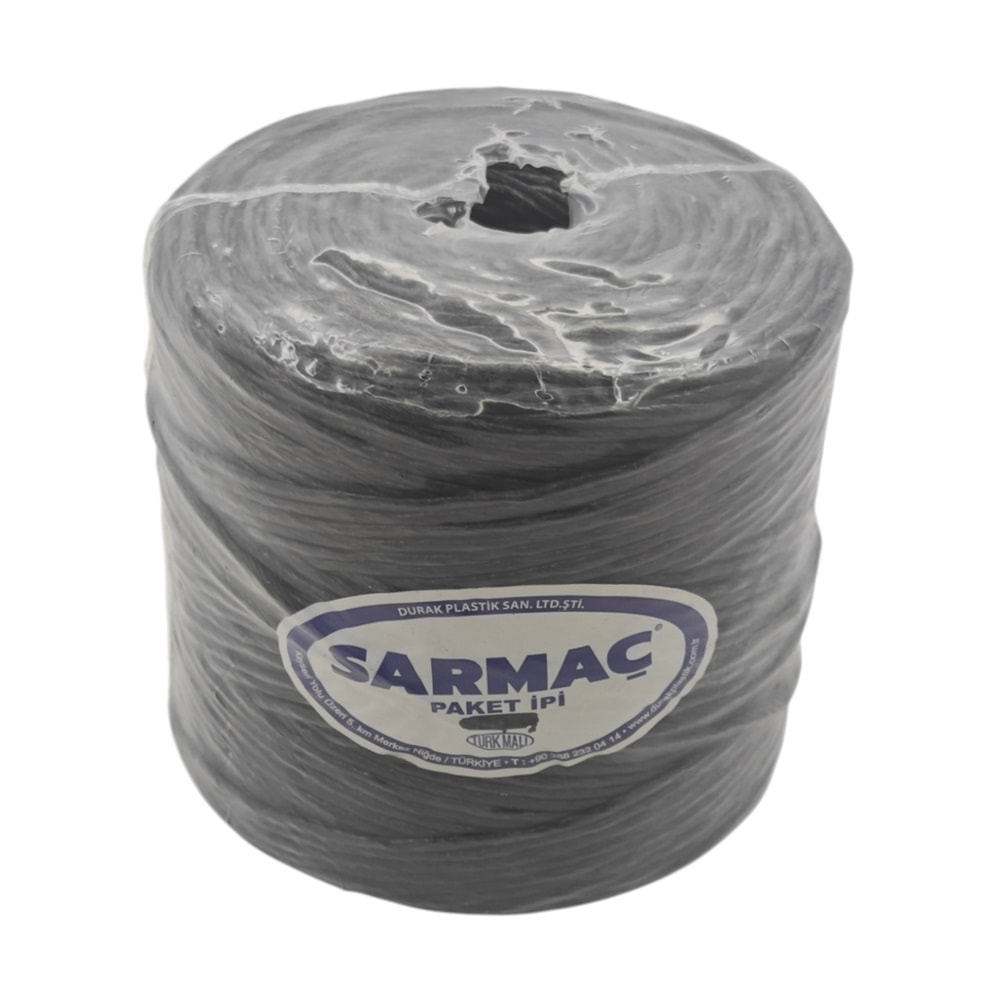 13941 Sarmaç Paket İpi / UV'li Tarım İpi - Siyah