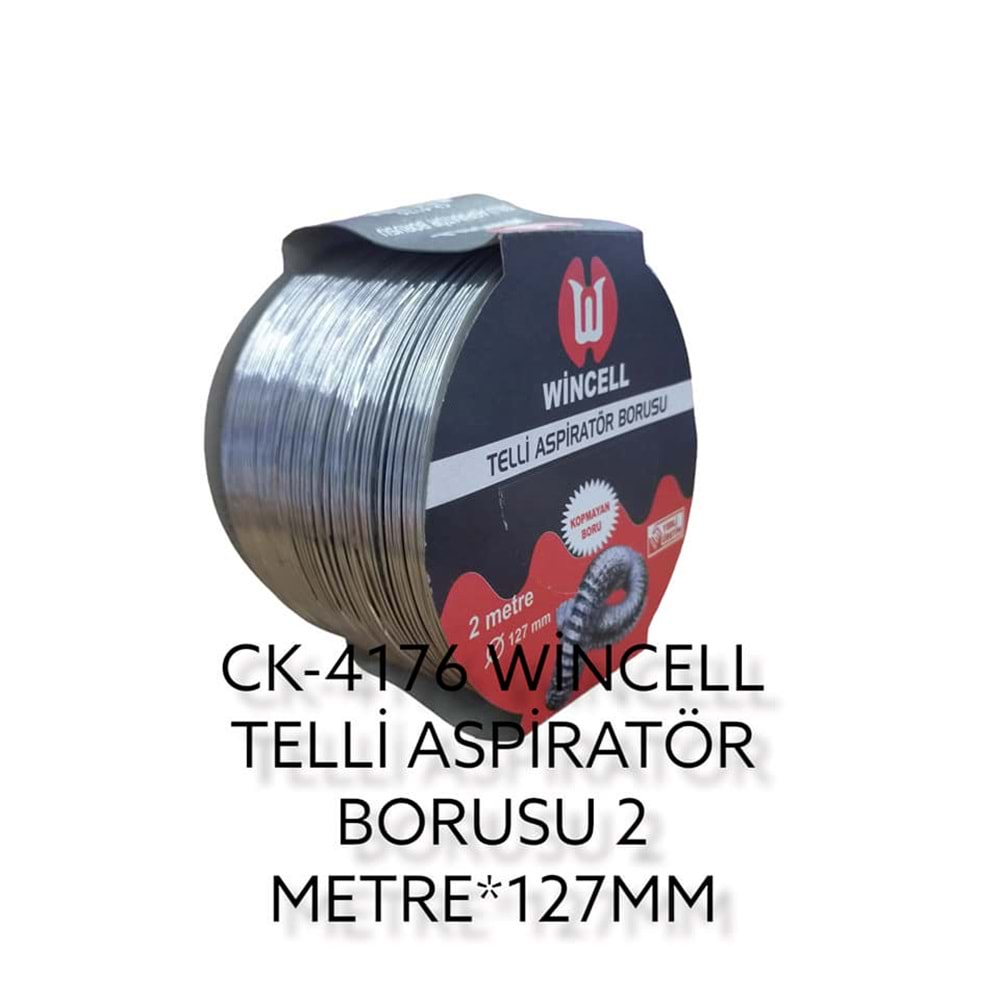 Ck-4176 Wincell Telli Aspiratör Borusu 2M*127Mm