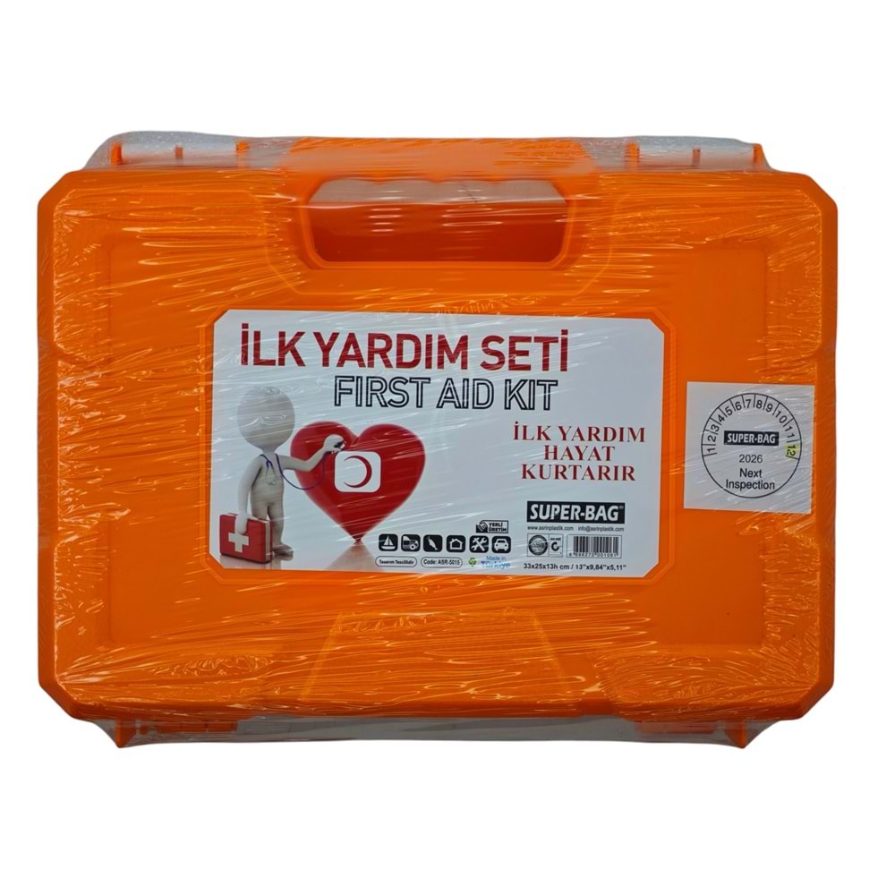 ASR-5015 Super-Bag İlk Yardım Seti - Dolu