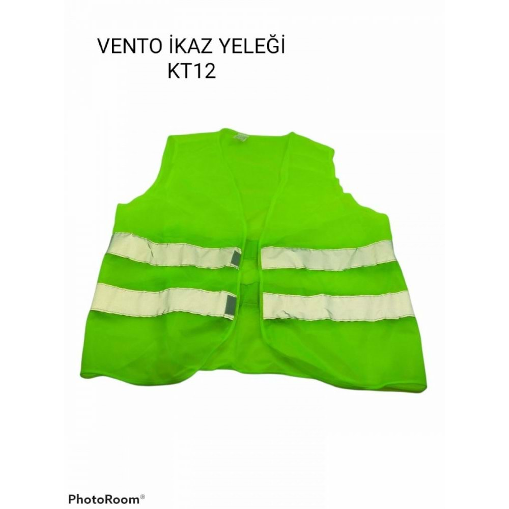 Kt13 Vento İkaz Yeleği - Yeşil