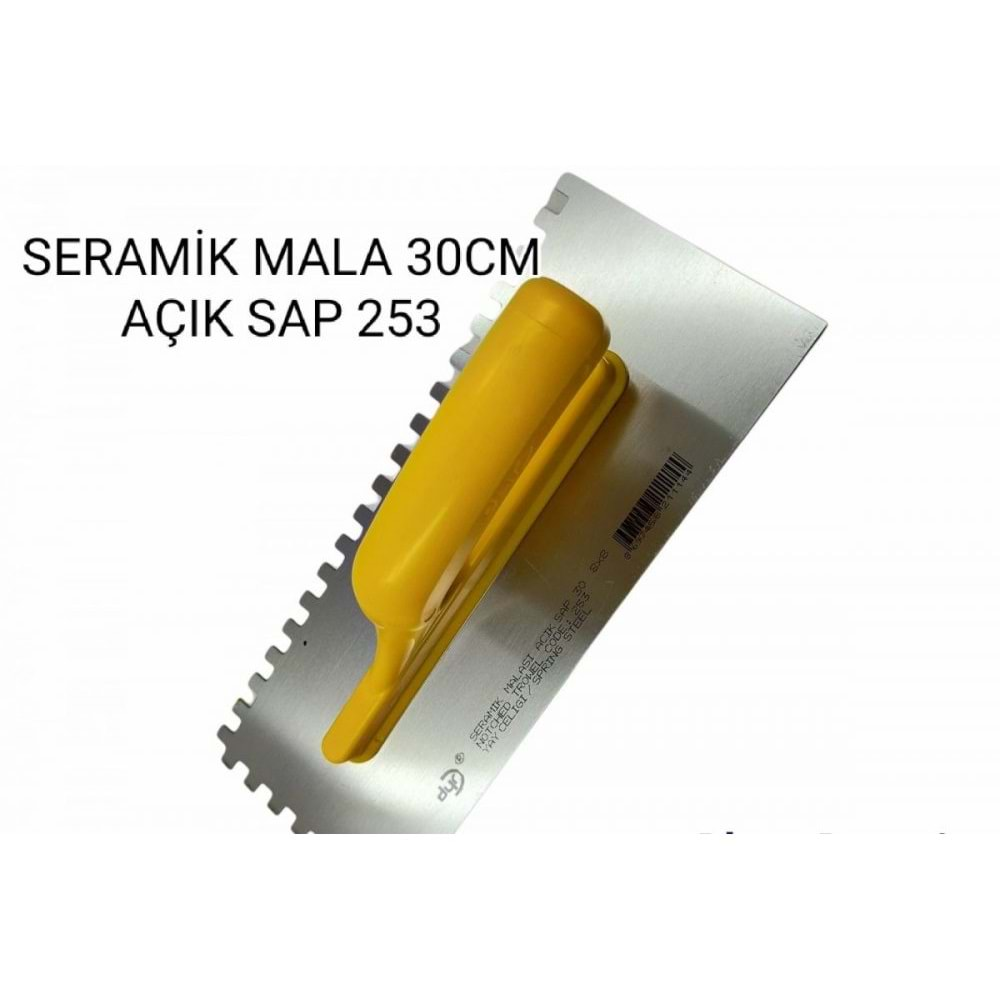 253 Dyr Seramik Malası 30Cm -Açık Sap