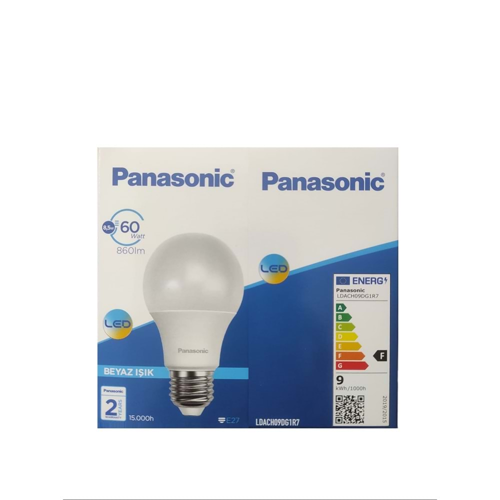 Ldacch09Dg1R7 Panasonic E27-8,5W Led Ampul