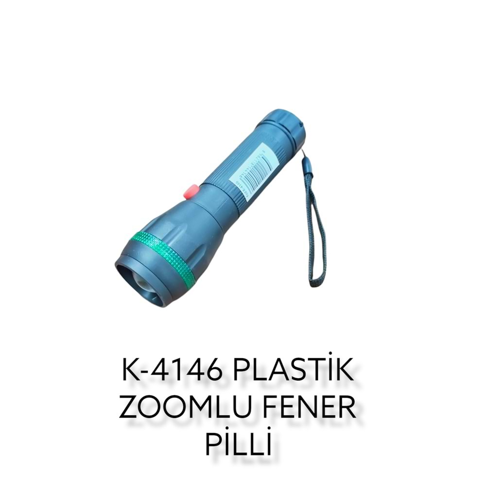 K-4146 Ksmart Zomlu Led Fener - Plastik