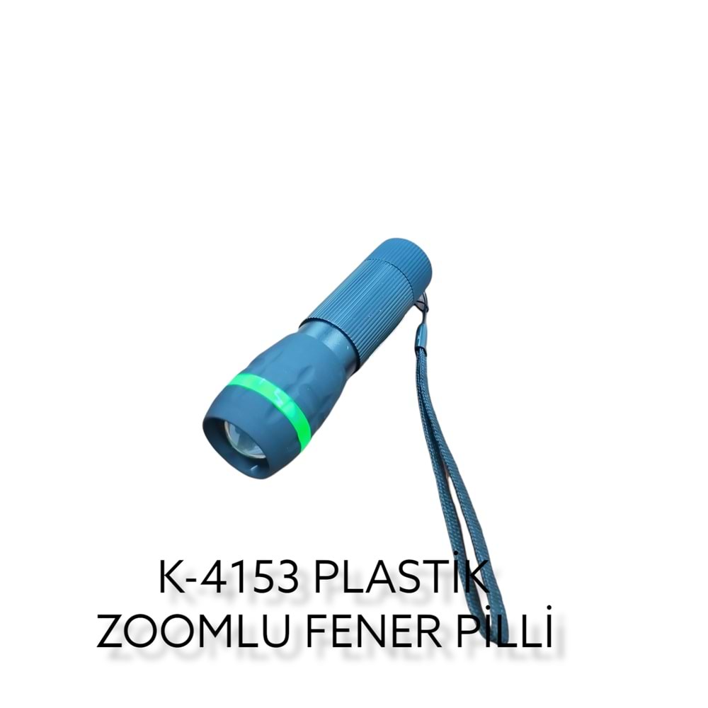 K-4153 KSMART ZOMLU LED FENER - Metal